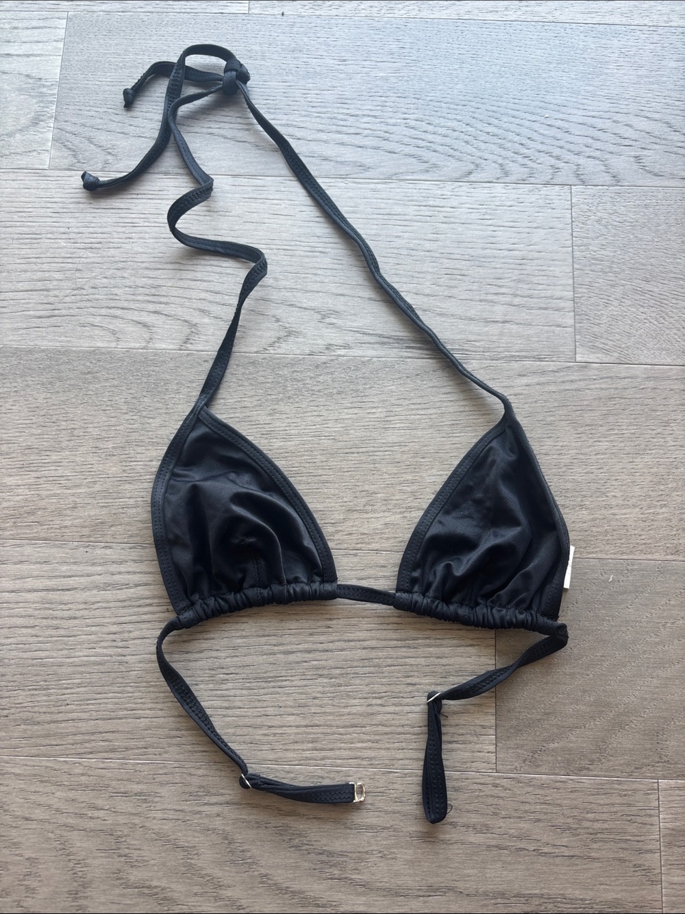Black Triangle Swim Top - Women's Triangle Bikini